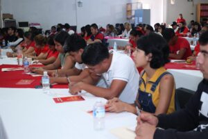 Rotundo éxito El Curso de Capacitación a Jóvenes del PT, auspiciado por El Comisionado Político, El Maestro Victoriano Wences Real