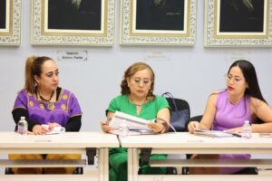 La diputada Leticia Mosso Hernández , del grupo parlamentario del partido del trabajo (PT) como presidenta de la Comisión para la #IgualdadDeGénero del Congreso del Estado, tuve la oportunidad de sostener una reunión fundamental con las consejeras del Instituto Electoral y de Participación Ciudadana (#IEPC).