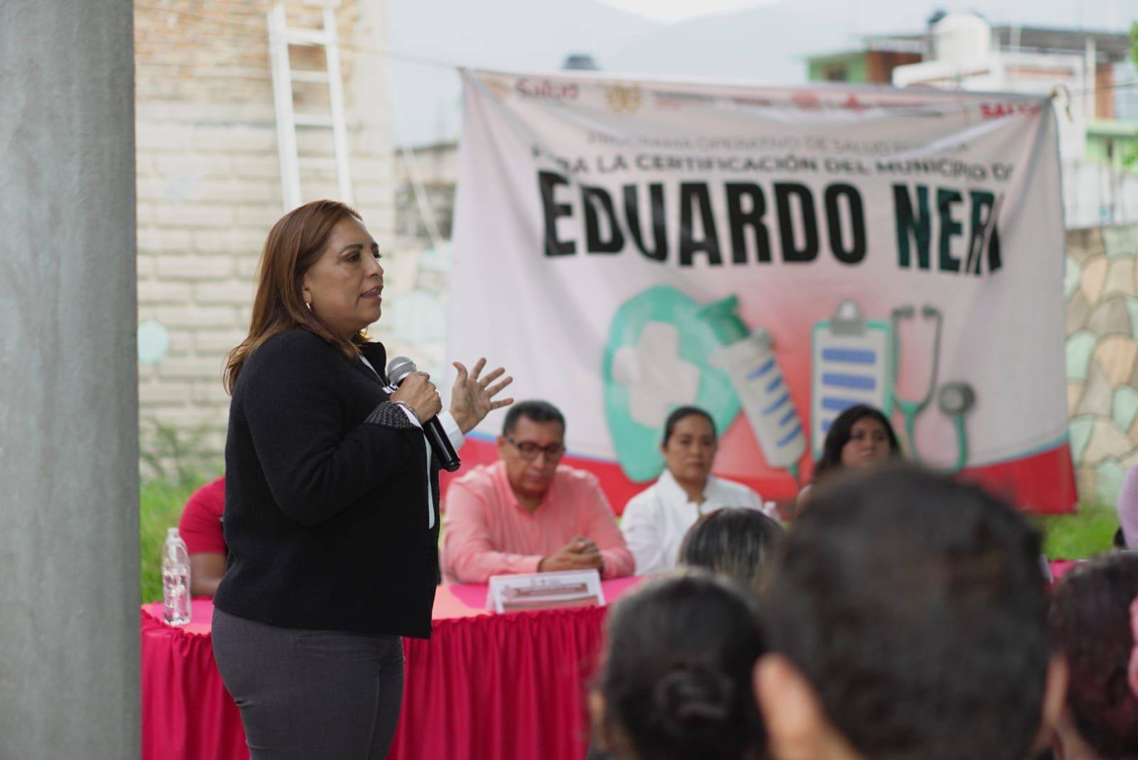 Suma voluntades el Gobierno Municipal de Eduardo Neri, con la ciudadanía para el cuidado de la salud y la mejora del municipio.