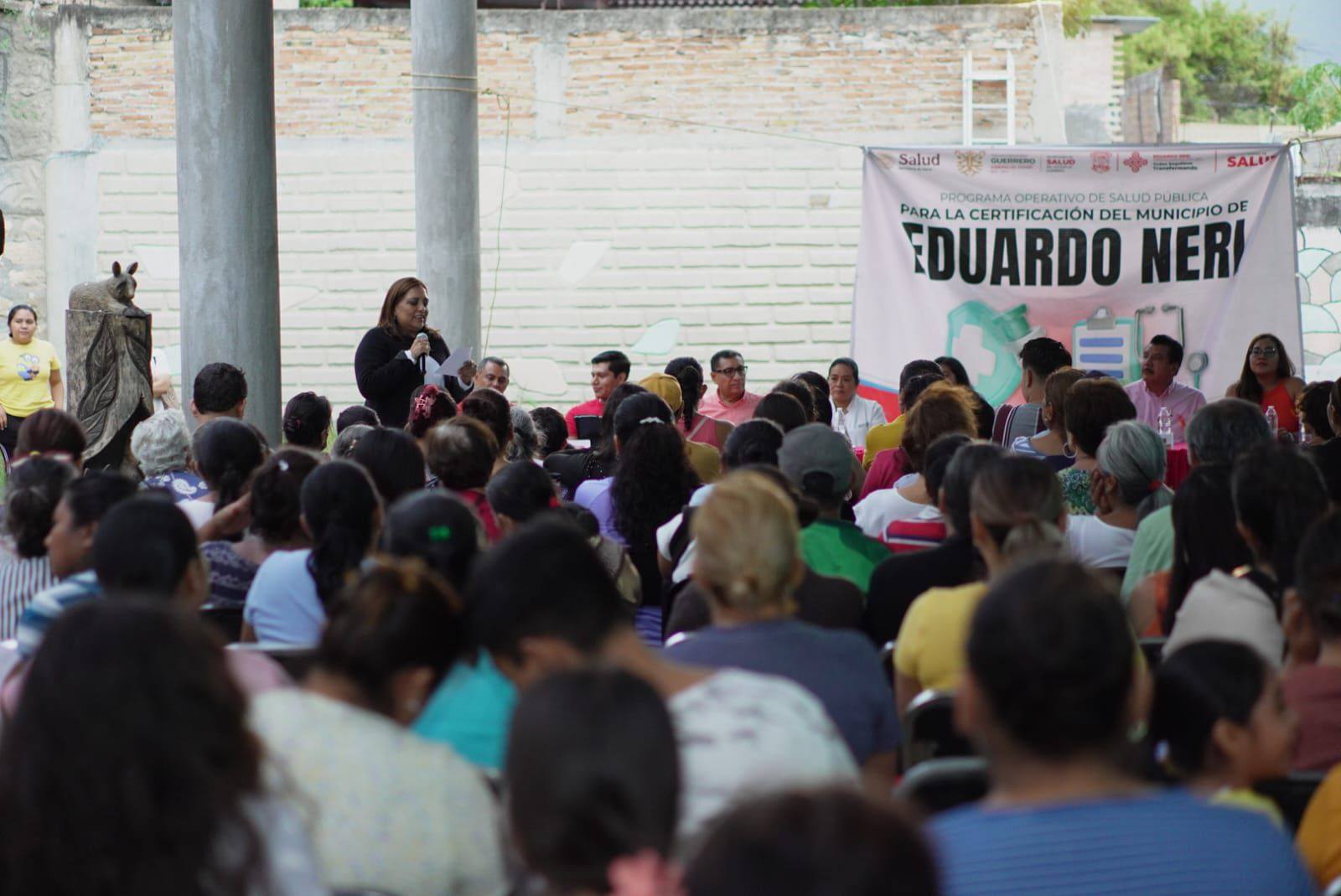 Suma voluntades el Gobierno Municipal de Eduardo Neri, con la ciudadanía para el cuidado de la salud y la mejora del municipio.