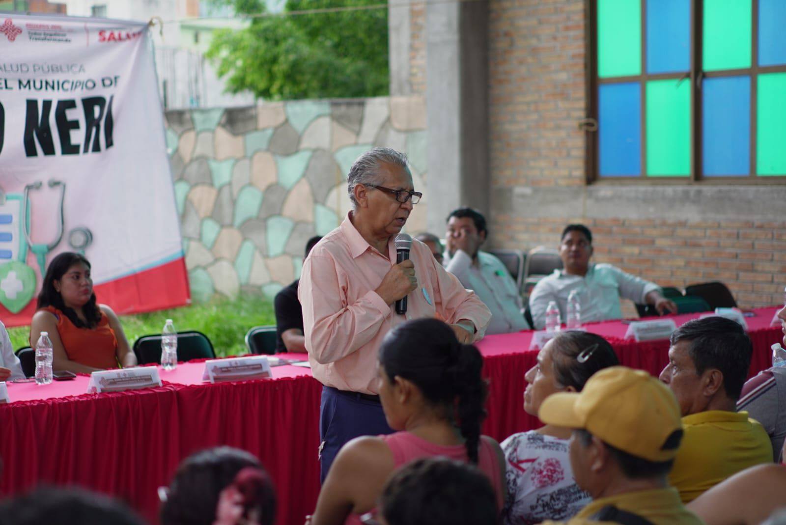 Suma voluntades el Gobierno Municipal de Eduardo Neri, con la ciudadanía para el cuidado de la salud y la mejora del municipio.