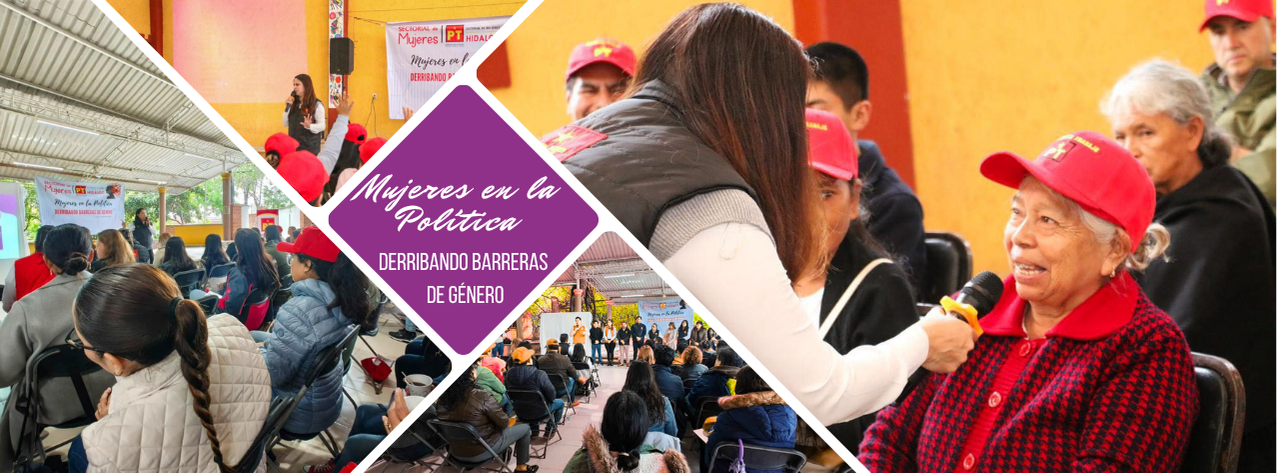 Mujeres en la política, derribando barreras de género PT