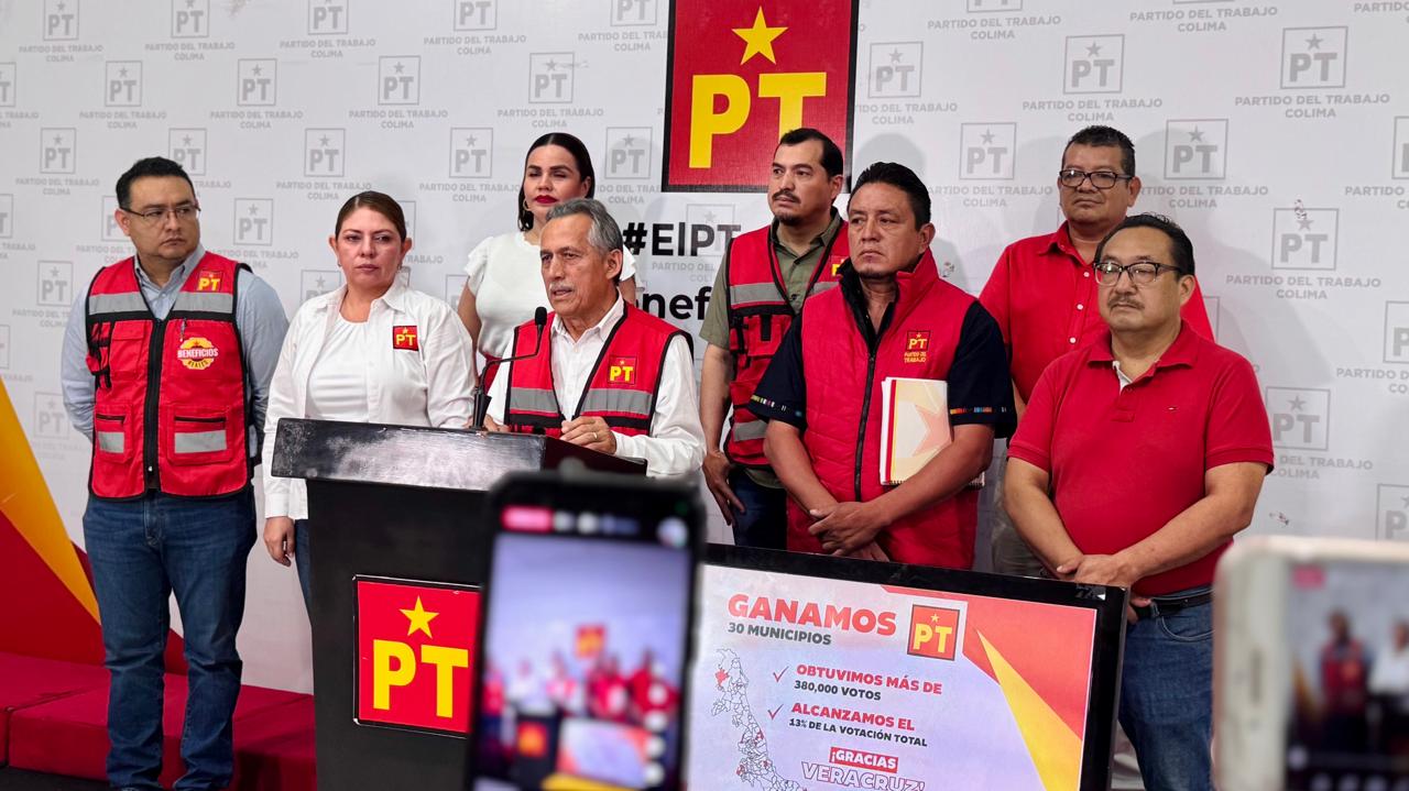 PT la fuerza política que más creció en Veracruz