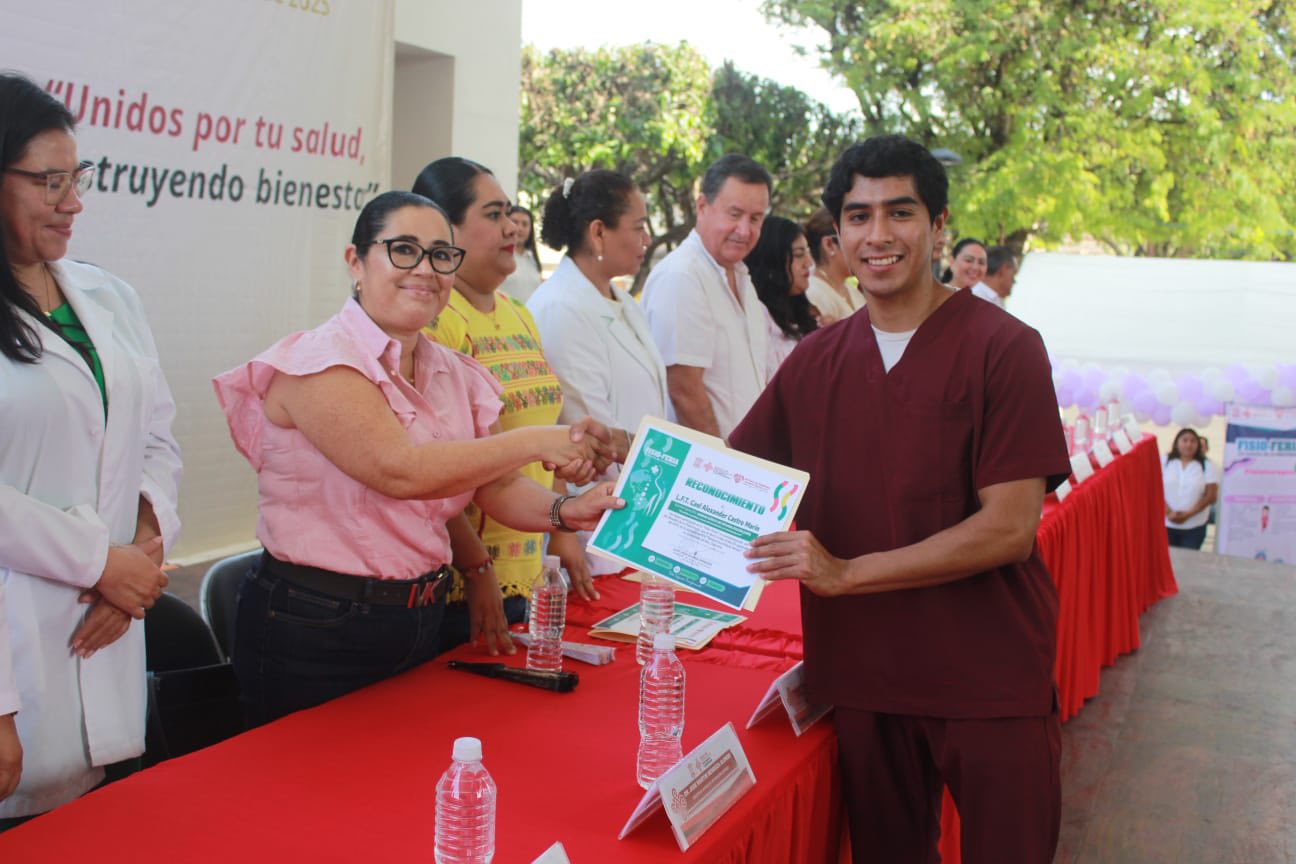Inauración en Eduardo Neri las actividades de la Semana Nacional de Salud Pública 2025 "Unidas y unidos por tu salud, construyendo bienestar", y el Día Mundial de la Fisioterapia.