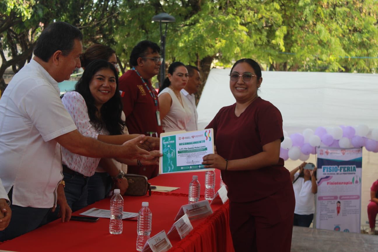 Inauración en Eduardo Neri las actividades de la Semana Nacional de Salud Pública 2025 "Unidas y unidos por tu salud, construyendo bienestar", y el Día Mundial de la Fisioterapia.