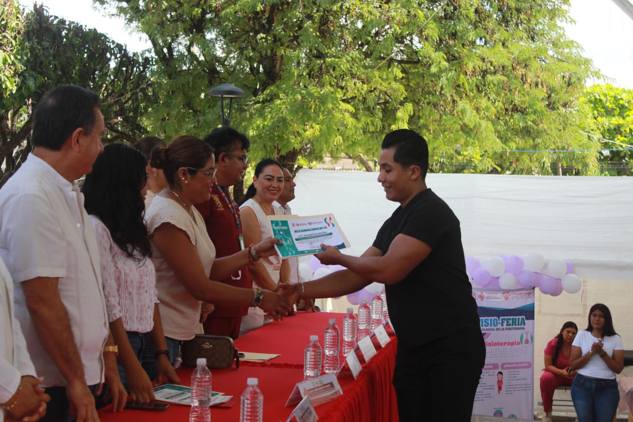 Inauración en Eduardo Neri las actividades de la Semana Nacional de Salud Pública 2025 "Unidas y unidos por tu salud, construyendo bienestar", y el Día Mundial de la Fisioterapia.