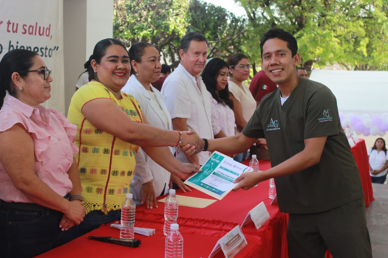 Inauración en Eduardo Neri las actividades de la Semana Nacional de Salud Pública 2025 "Unidas y unidos por tu salud, construyendo bienestar", y el Día Mundial de la Fisioterapia.