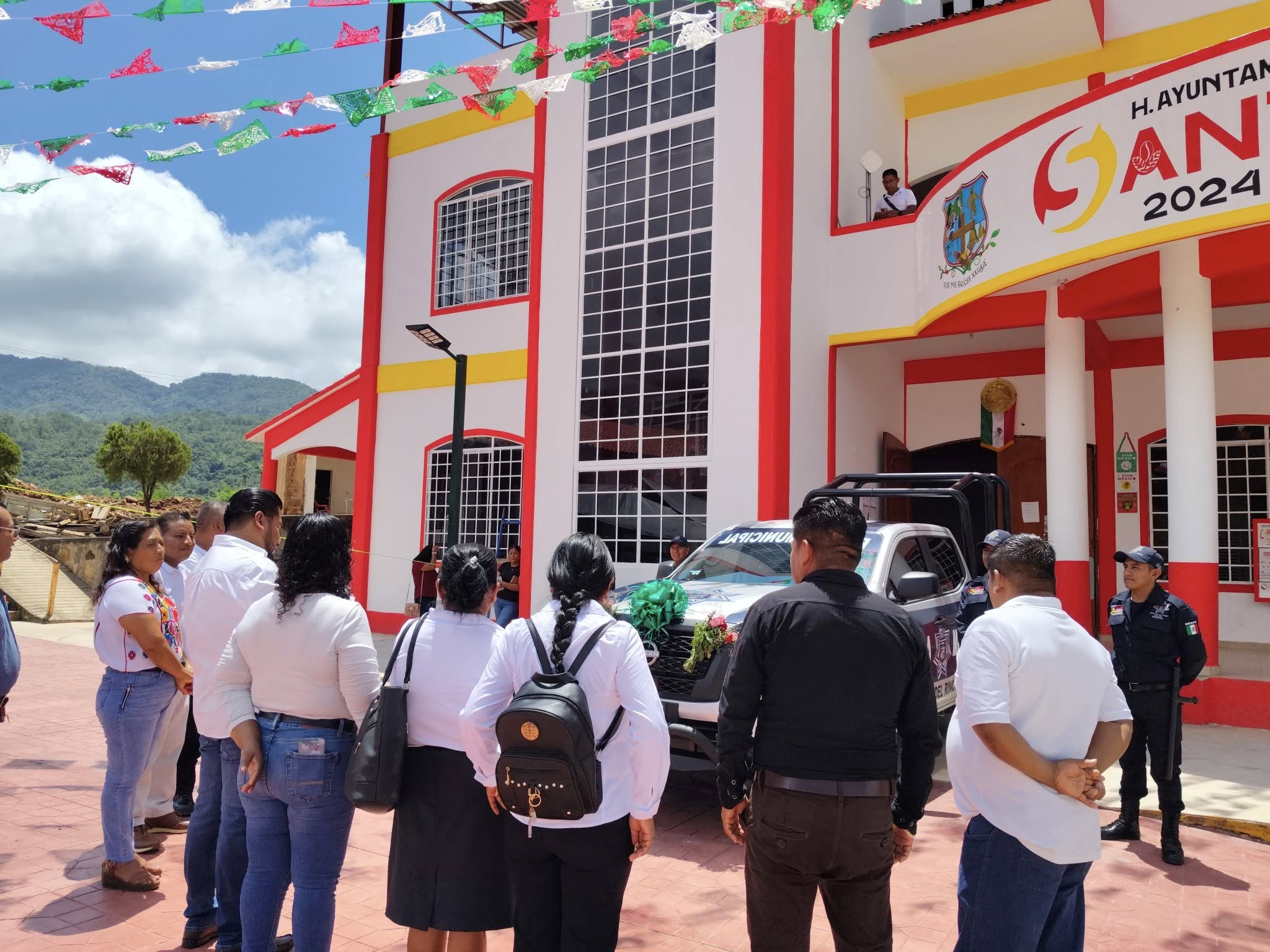 Compromiso cumplido en materia de seguridad; Santa Cruz del Rincón 2024-2027