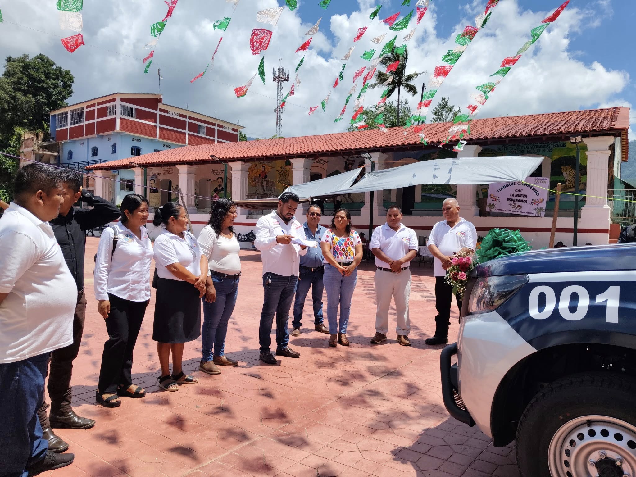 Compromiso cumplido en materia de seguridad; Santa Cruz del Rincón 2024-2027