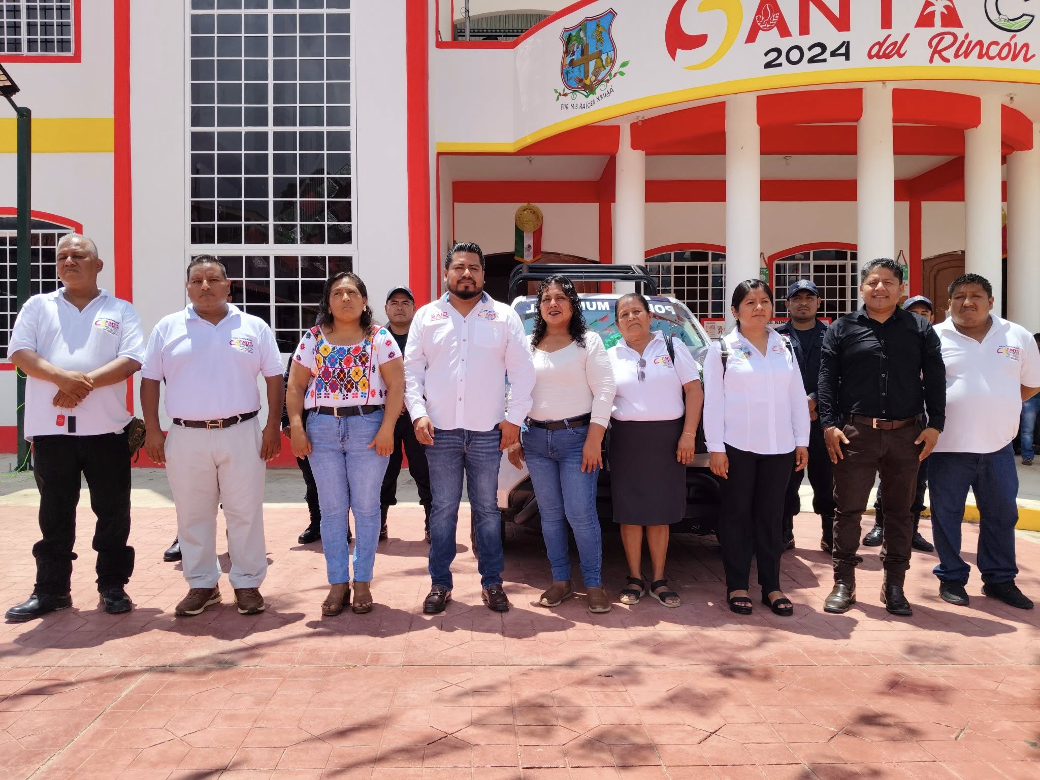 Compromiso cumplido en materia de seguridad; Santa Cruz del Rincón 2024-2027