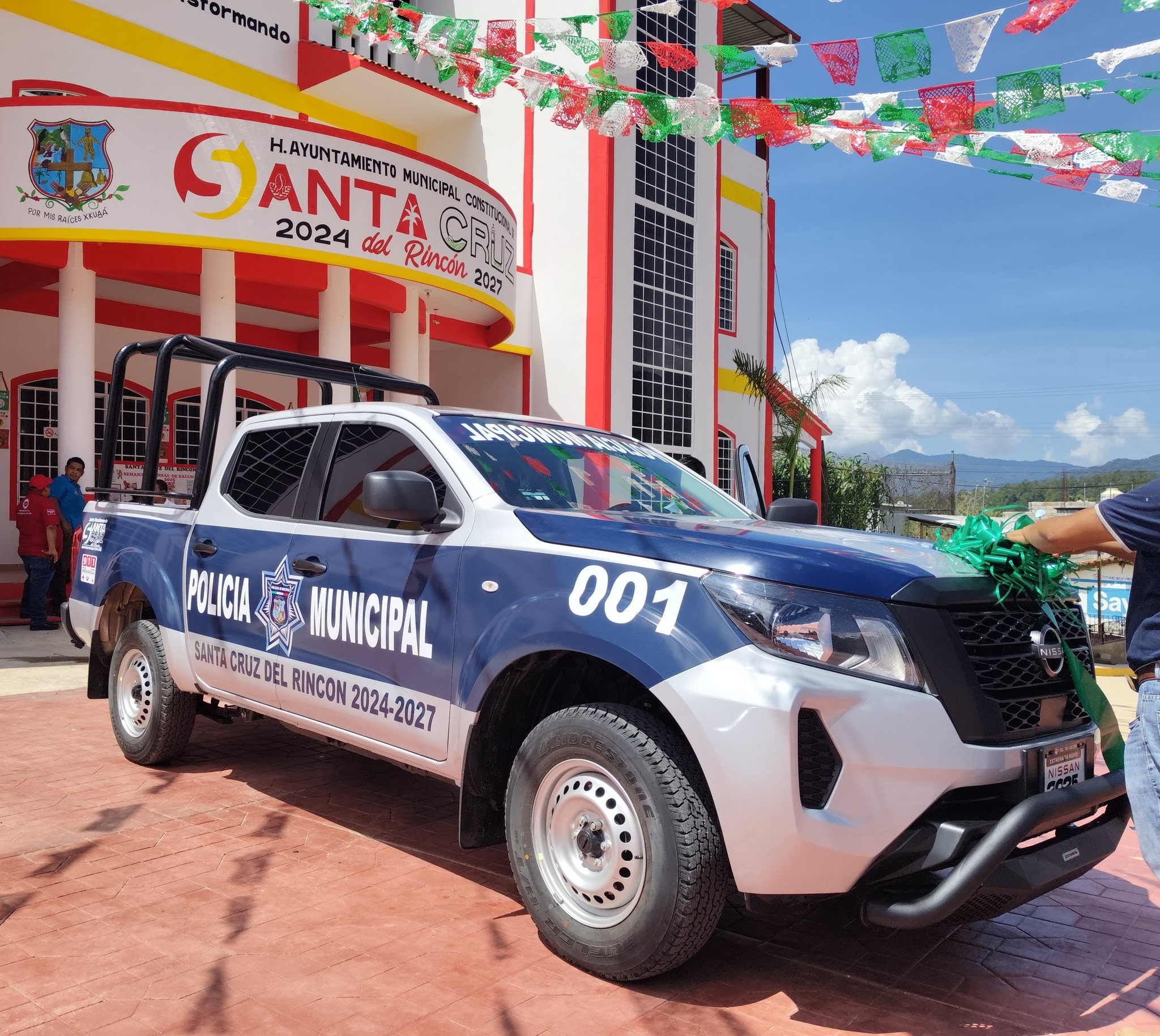 Compromiso cumplido en materia de seguridad; Santa Cruz del Rincón 2024-2027