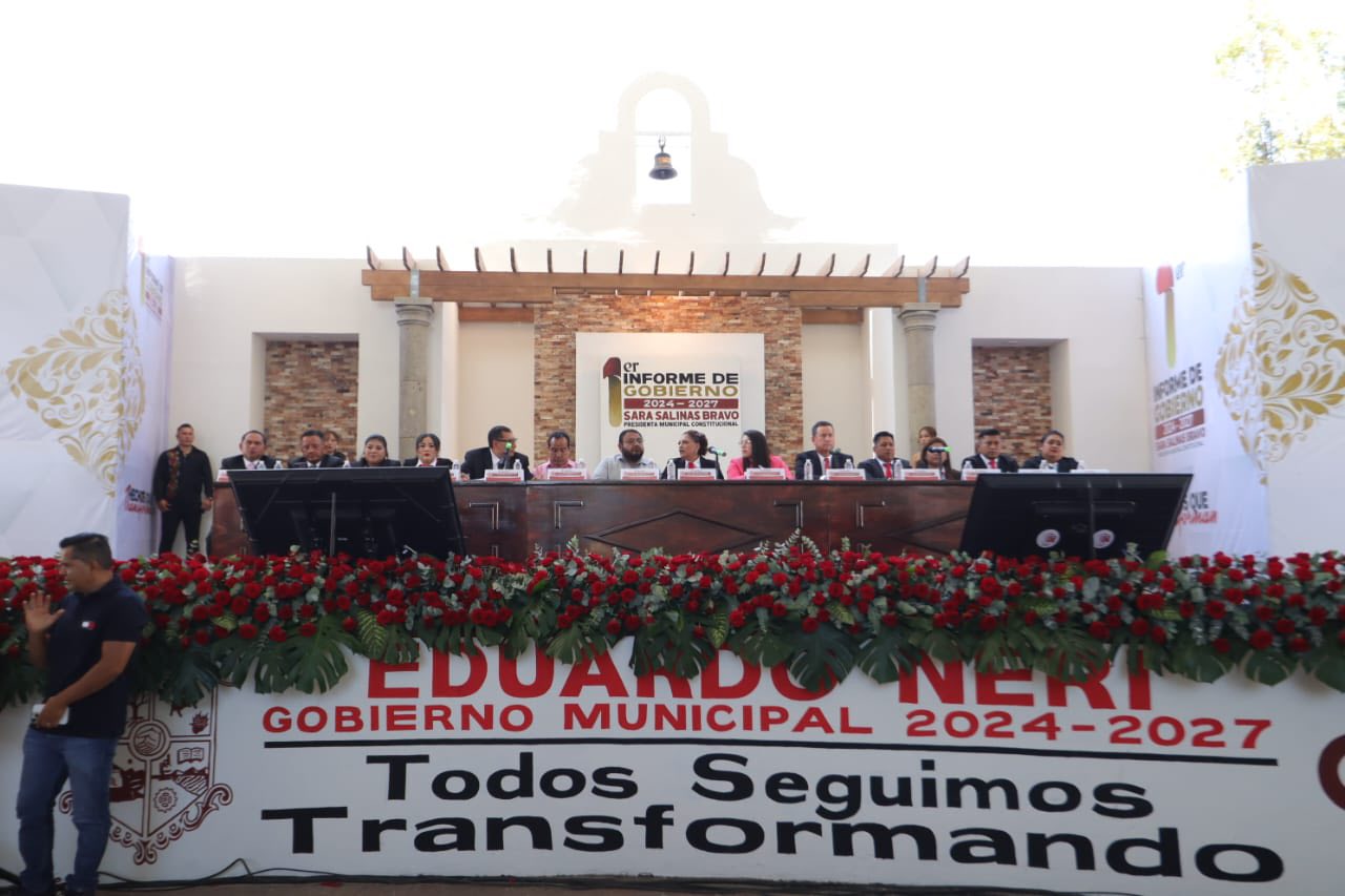 RINDE SU PRIMER INFORME DE GOBIERNO PRESIDENTA PETISTA, EDUARDO NERI 2024-2027.