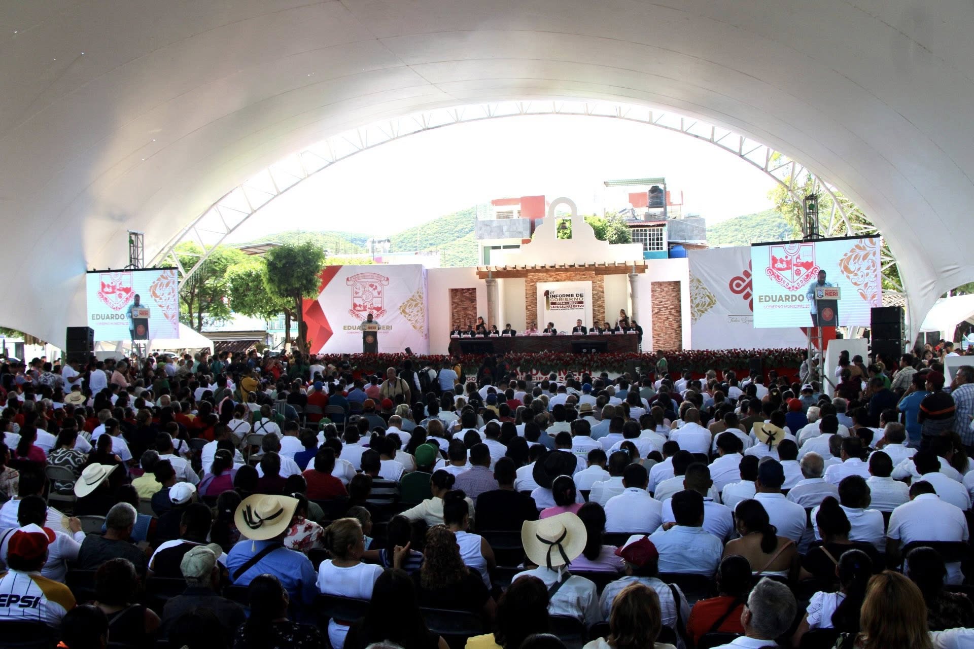 RINDE SU PRIMER INFORME DE GOBIERNO PRESIDENTA PETISTA, EDUARDO NERI 2024-2027.