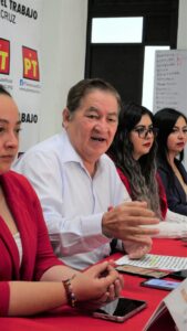 Rueda de prensa PT Veracruz 9 de septiembre 2025