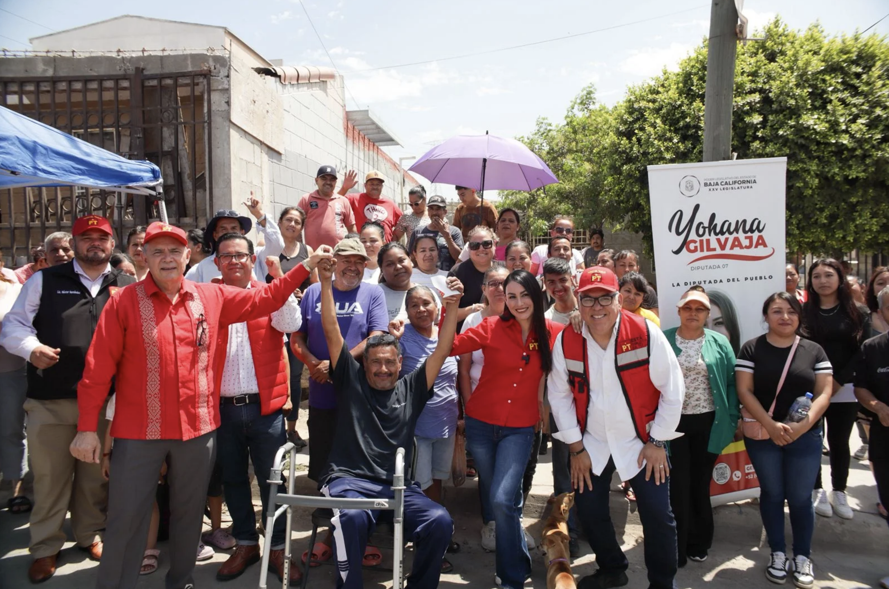 'Todo el Poder al Pueblo' llega a la colonia El Dorado