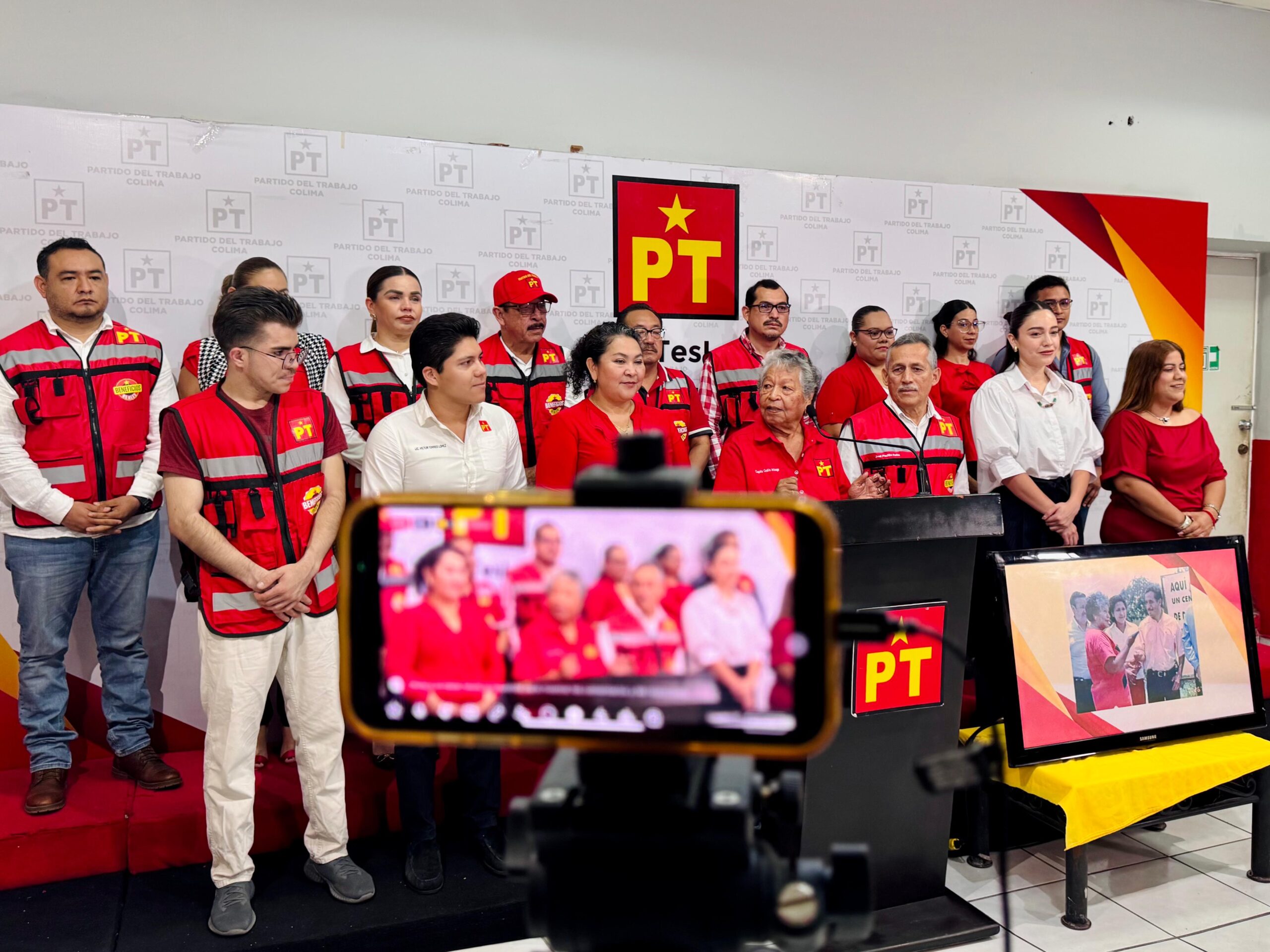 afiliación al PT Colima