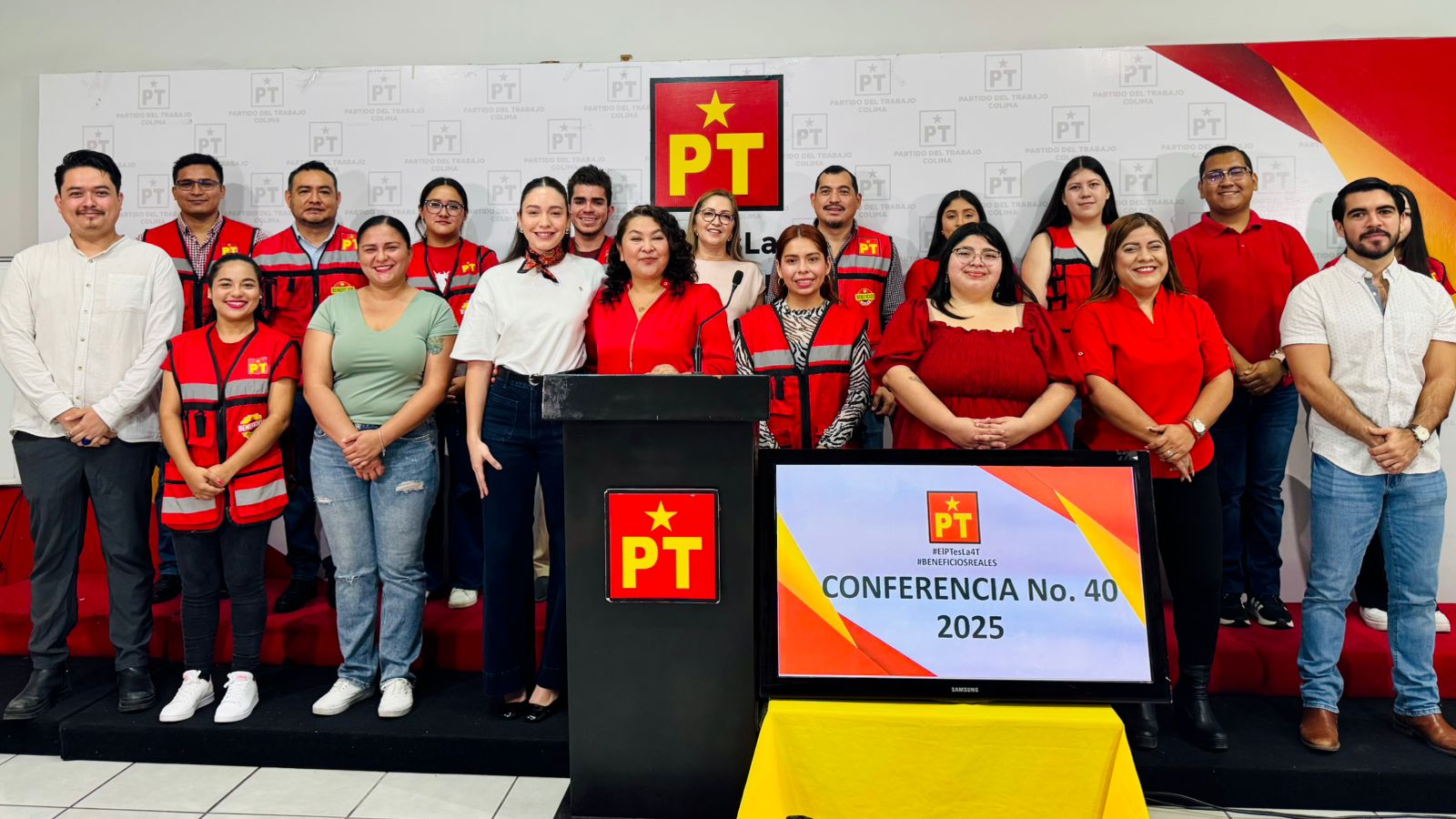 Diputadas del PT en Colima