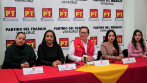 Rueda de prensa 4 de Noviembre 2025Partido del Trabajo (PT) Veracruz