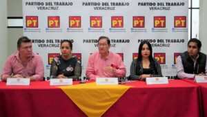 Rueda de Prensa Partido del Trabajo Veracruz (PT) 2 de Diciembre 2025