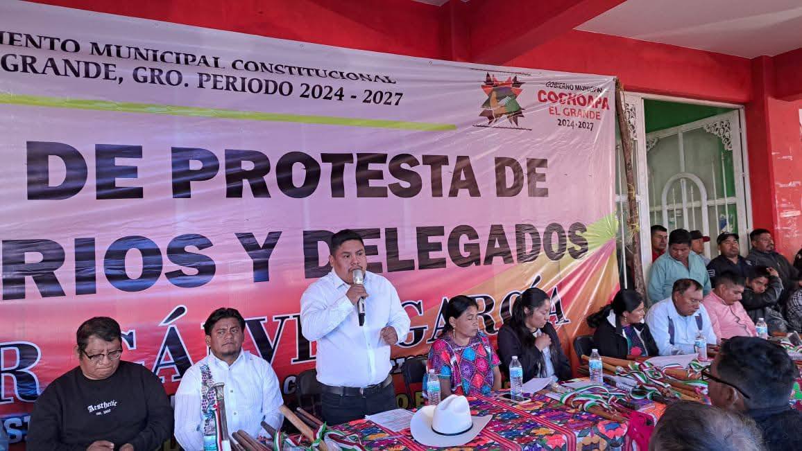 Presidente petista llevó a cabo La Toma de Protesta a Comisarios y Delegados, electos en ejercicio democrático