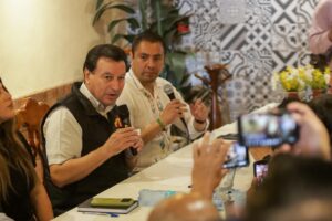 Damián Sosa Castelán destaca la autonomía y fortalecimiento de PT Hidalgo durante rueda de prensa en Huejutla
