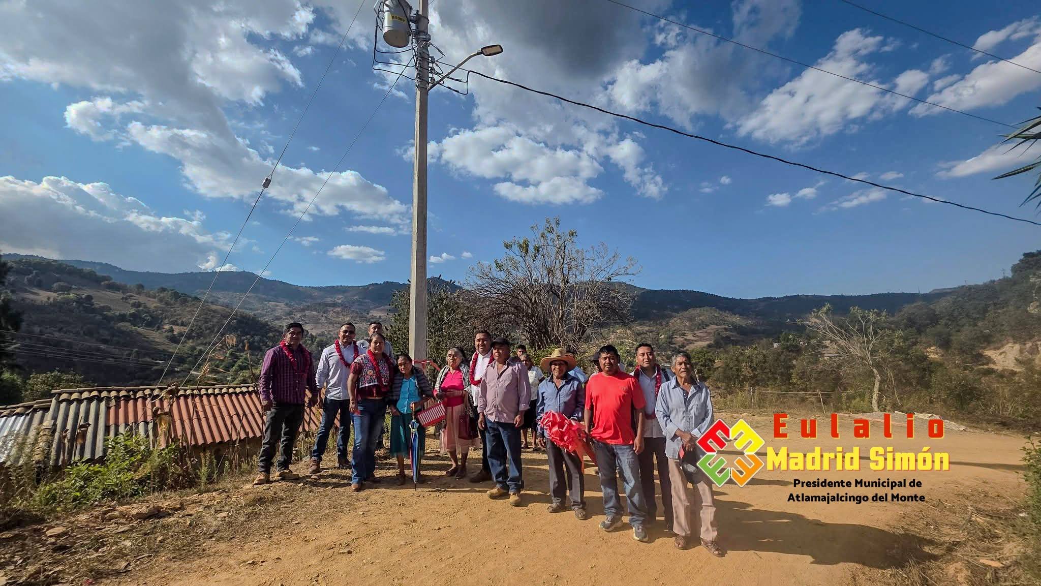 GOBIERNO MUNICIPAL 2024-2027 AL LADO DE LA GENTE: INAUGURACIÓN DE RED ELÉCTRICA
