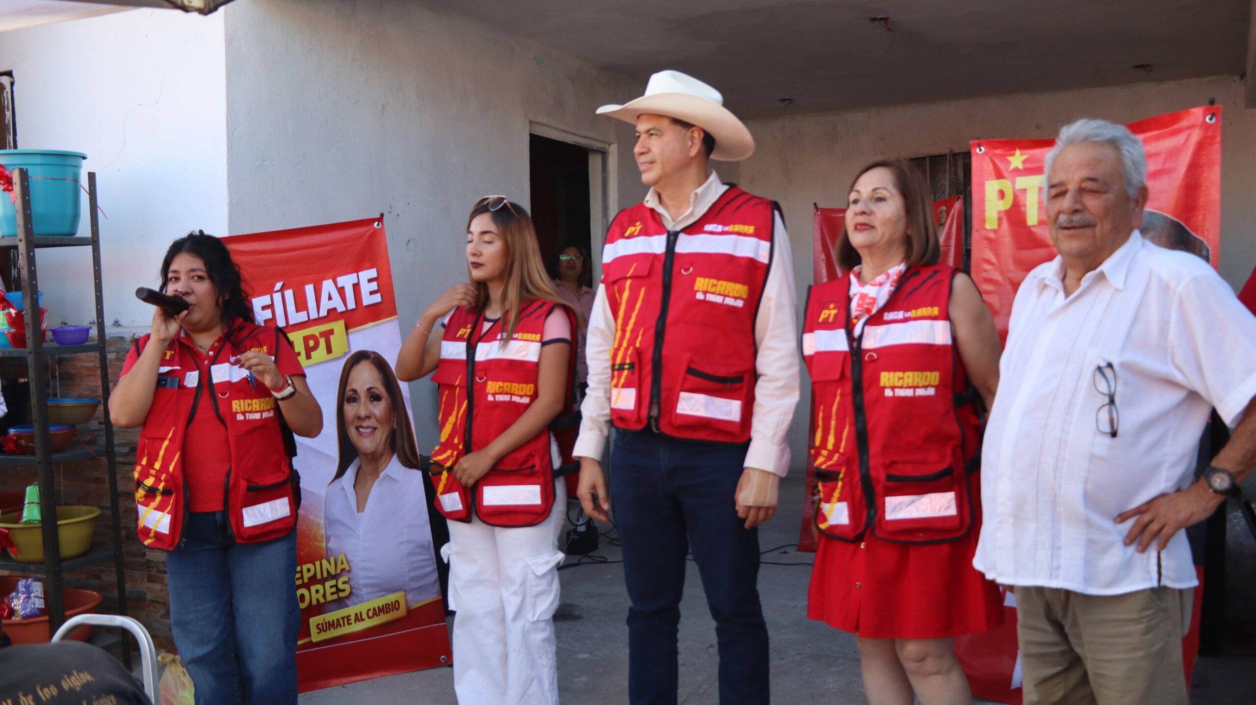 Reunión vecinal con garra