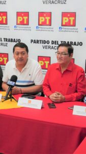 Partido del Trabajo Veracruz Rueda de prensa 10 de Marzo 2026