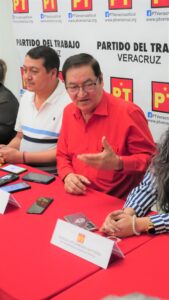 Partido del Trabajo Veracruz Rueda de prensa 10 de Marzo 2026