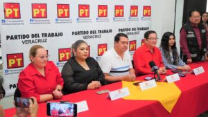 Partido del Trabajo Veracruz Rueda de prensa 10 de Marzo 2026
