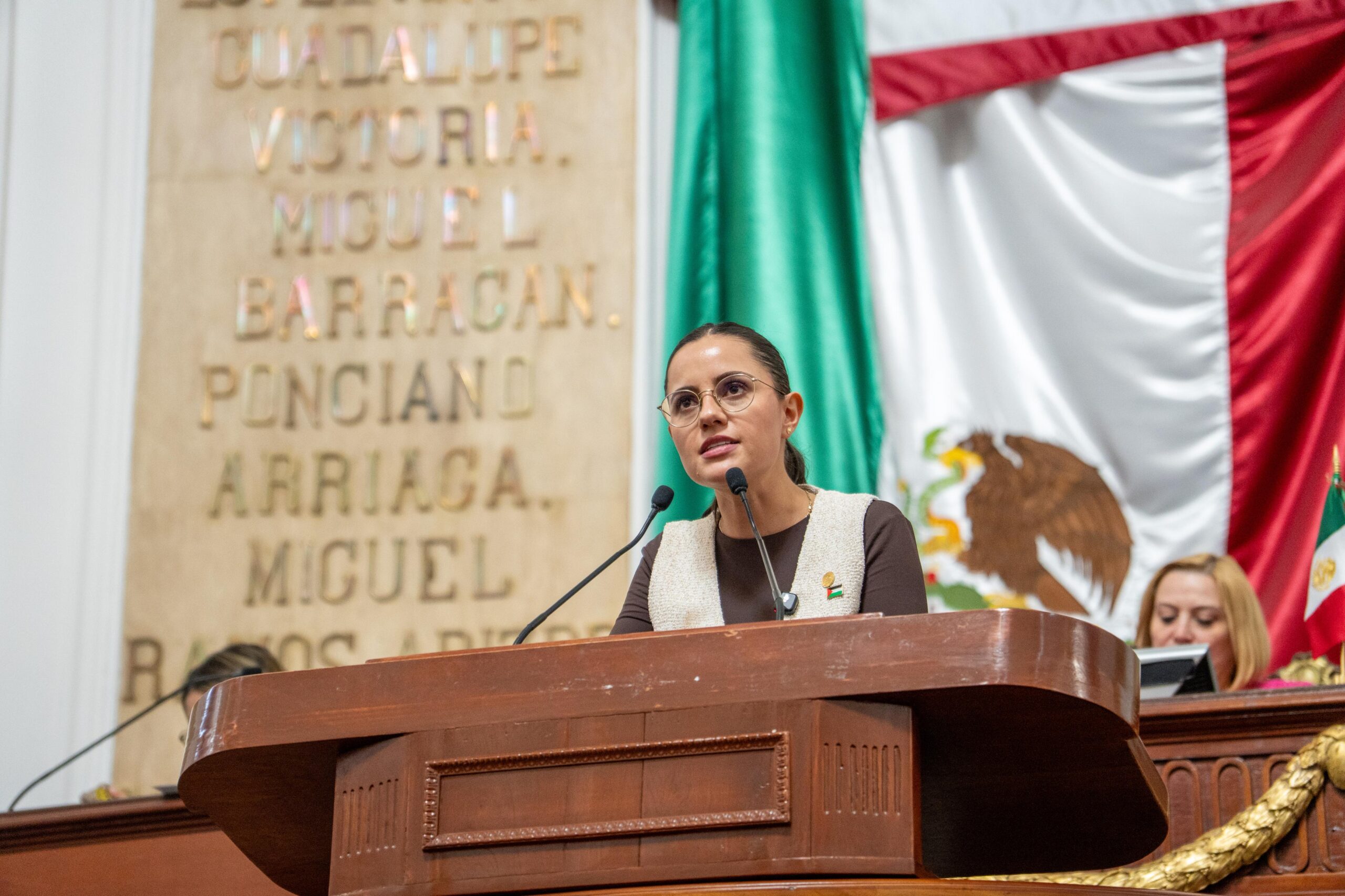 Diputada Diana Barragán pide a SRE protección para mexicanos en la Flotilla Global Sumud rumbo a Gaza