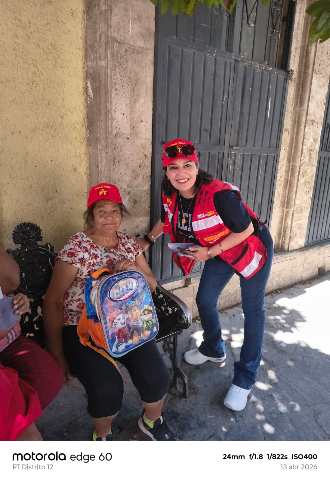 Afiliación al Partido del Trabajo