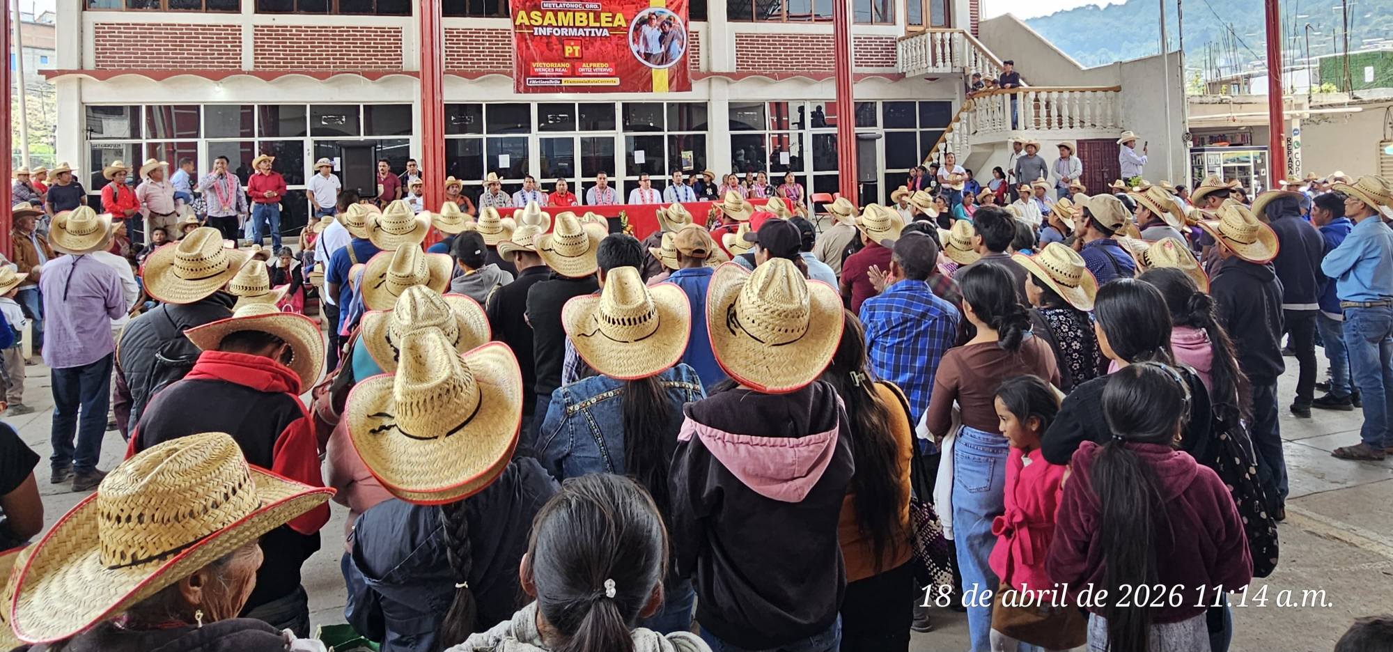 El PT se fortalece en el Municipio de Metlatonoc.