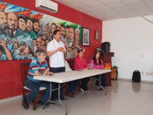 Partido del Trabajo Jalisco José Luis Sánchez González reunión organización territorial PT