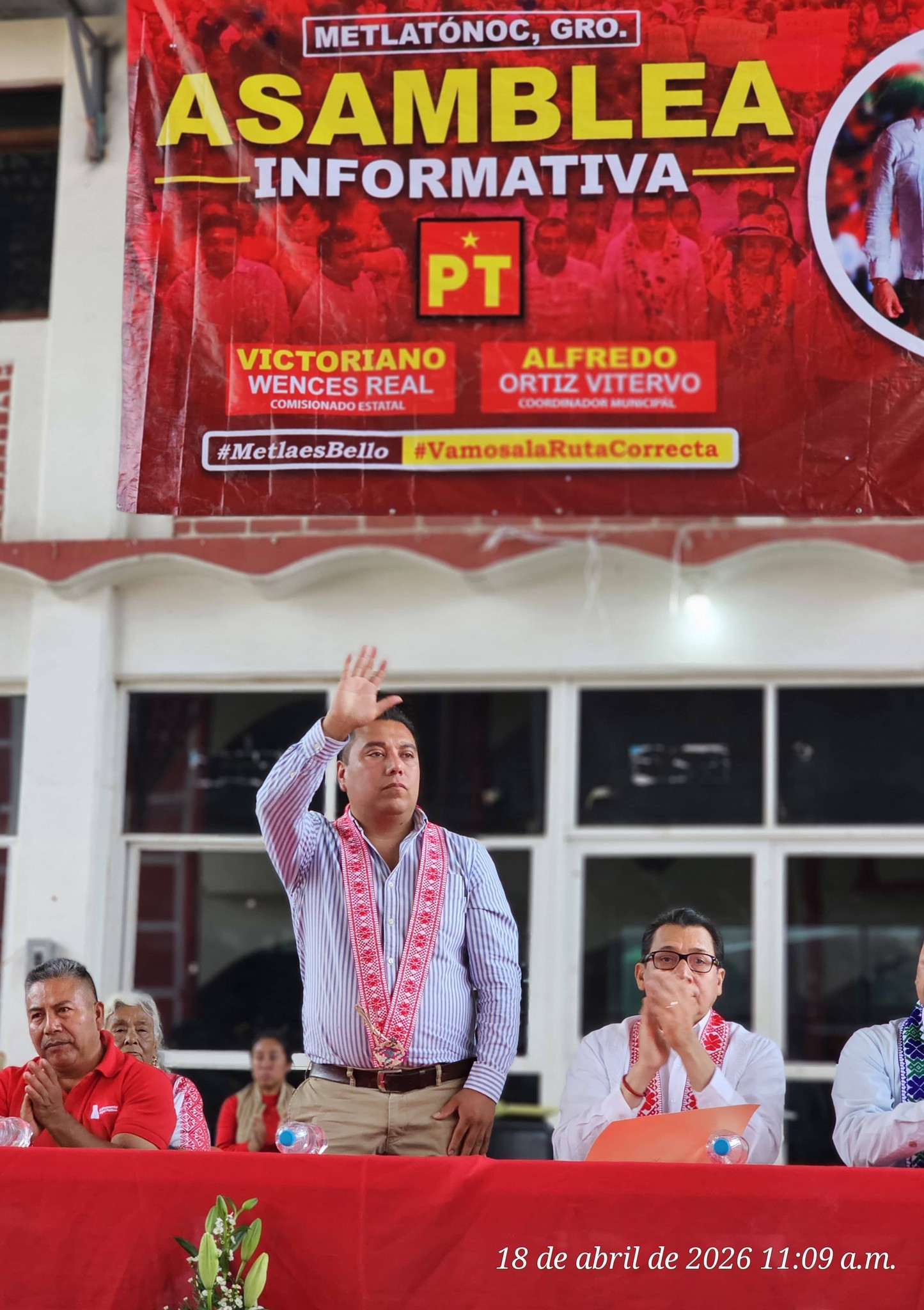 El PT se fortalece en el Municipio de Metlatonoc.