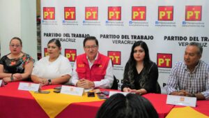 Partido del Trabajo Veracruz Rueda de prensa 28 de Abril 2026