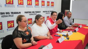 Partido del Trabajo Veracruz Rueda de prensa 28 de Abril 2026