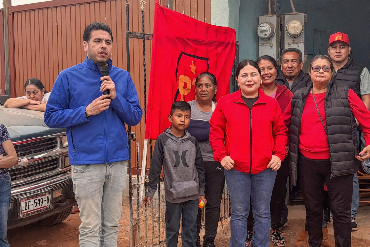 PT realiza asamblea en Colinas de San Ángel, Ensenada