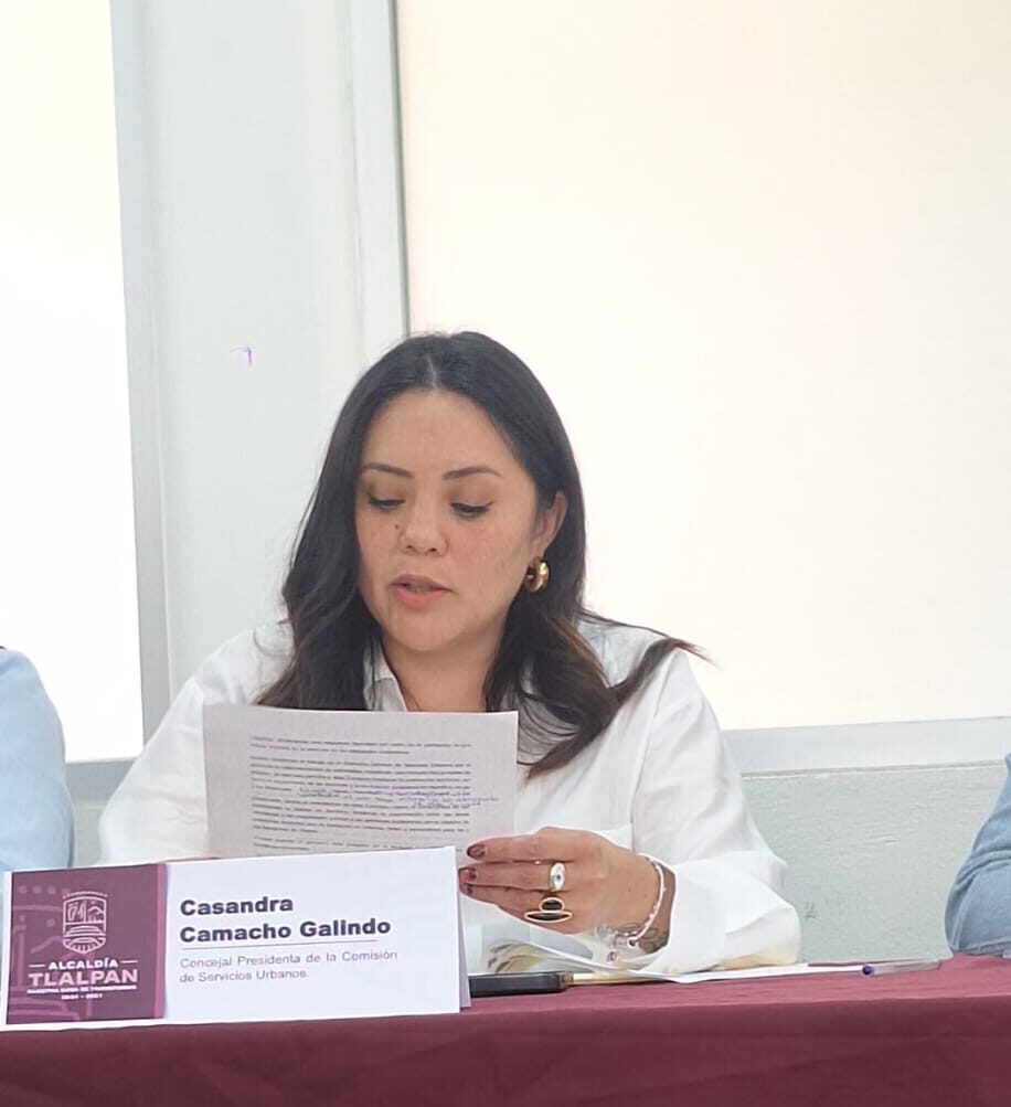 ​Casandra Camacho impulsa el desarrollo de Tlalpan mediante el diálogo vecinal y el trabajo en el Concejo