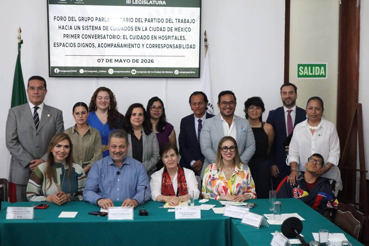 Diputad Ernesto Villarreal encabeza Foro sobre el Sistema de Cuidados en hospitales de CDMX