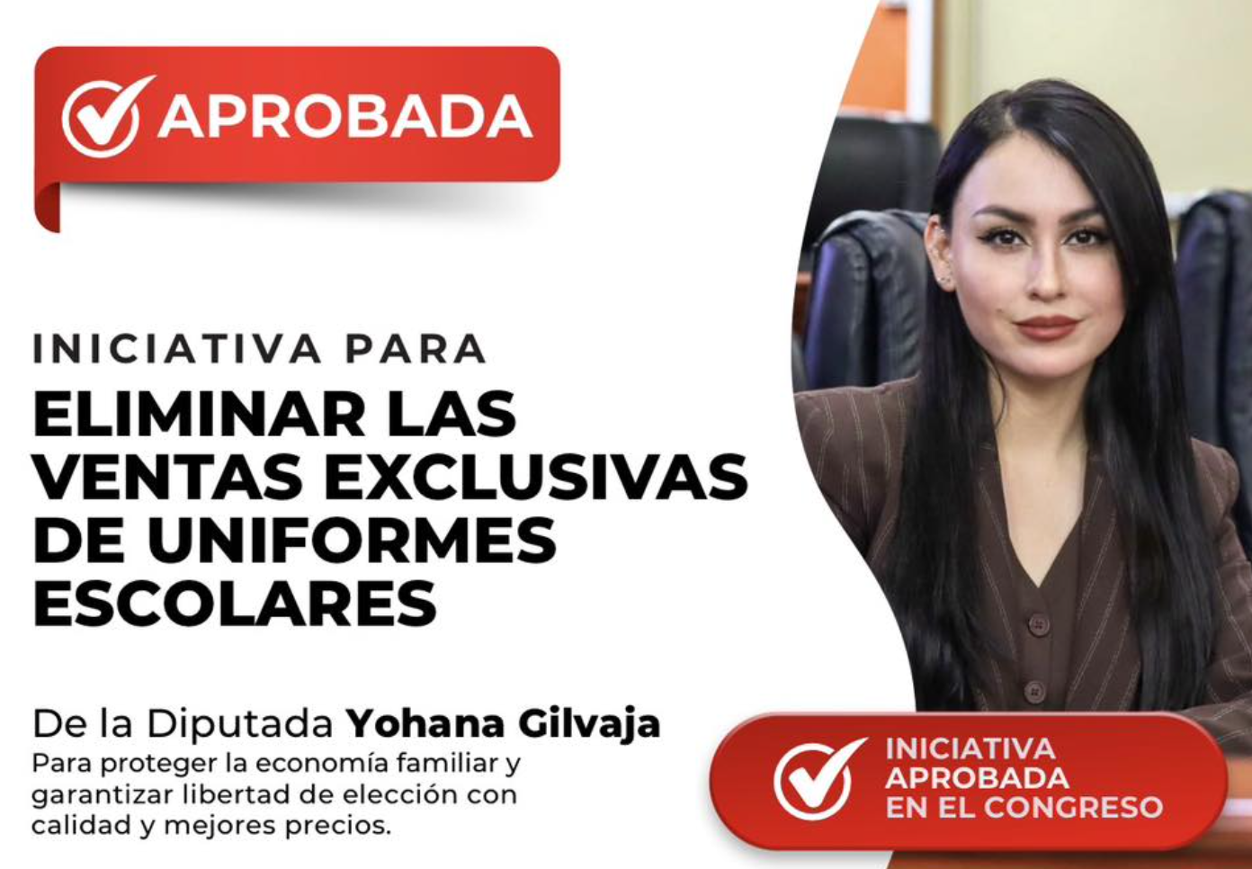 Aprueban eliminar venta exclusiva de uniformes escolares