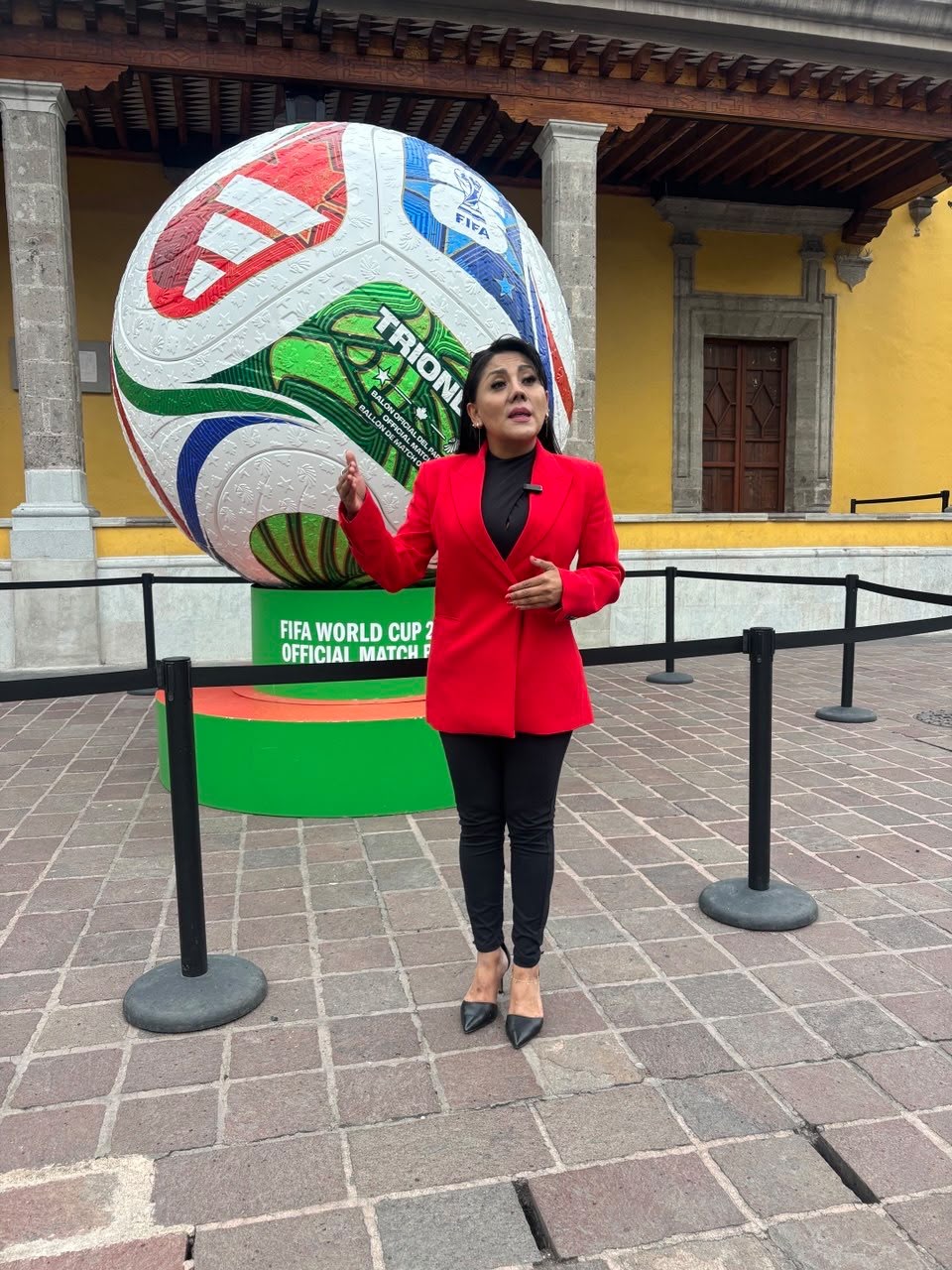 La concejala Esther Rodríguez instalará pantallas para el Mundial en Coyoacán