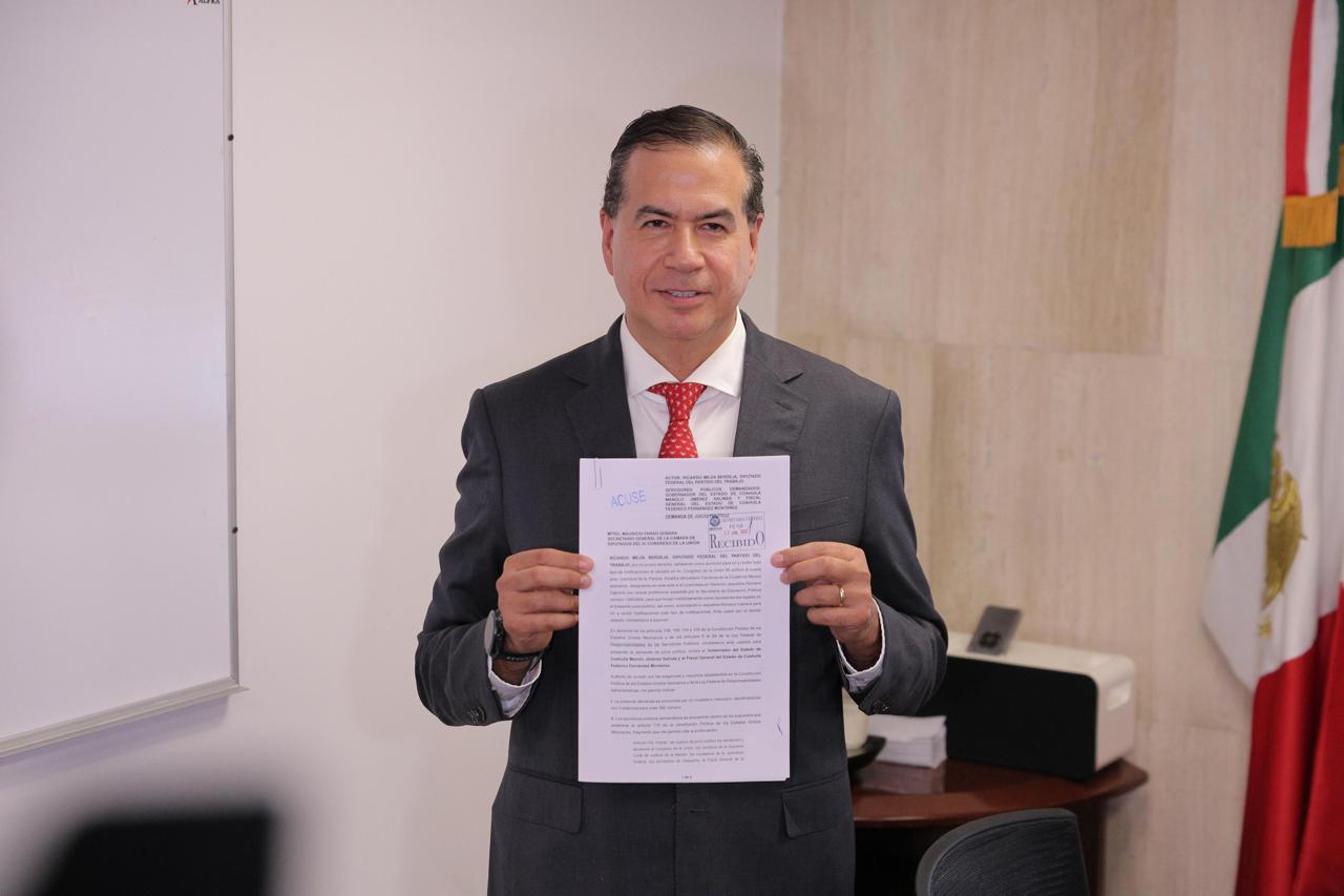 Juicio político contra gobernador de Coahuila: Mejía Berdeja denuncia represión electoral