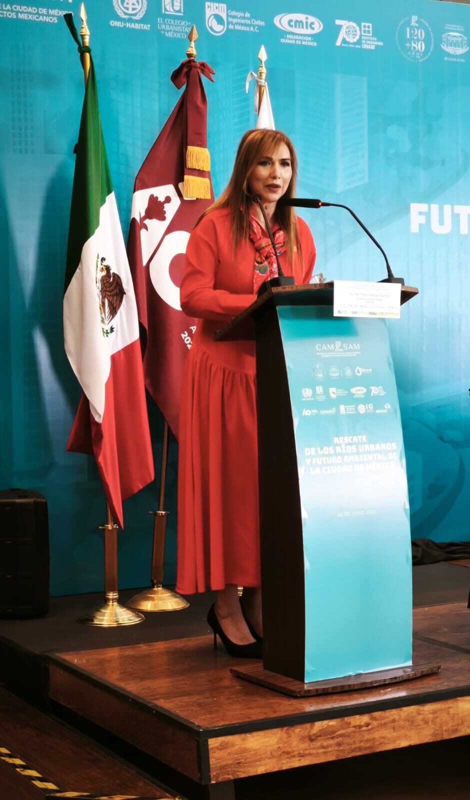 Miriam Saldaña impulsa agenda hídrica clave para la CDMX en el Foro Internacional de Rescate de Ríos Urbanos