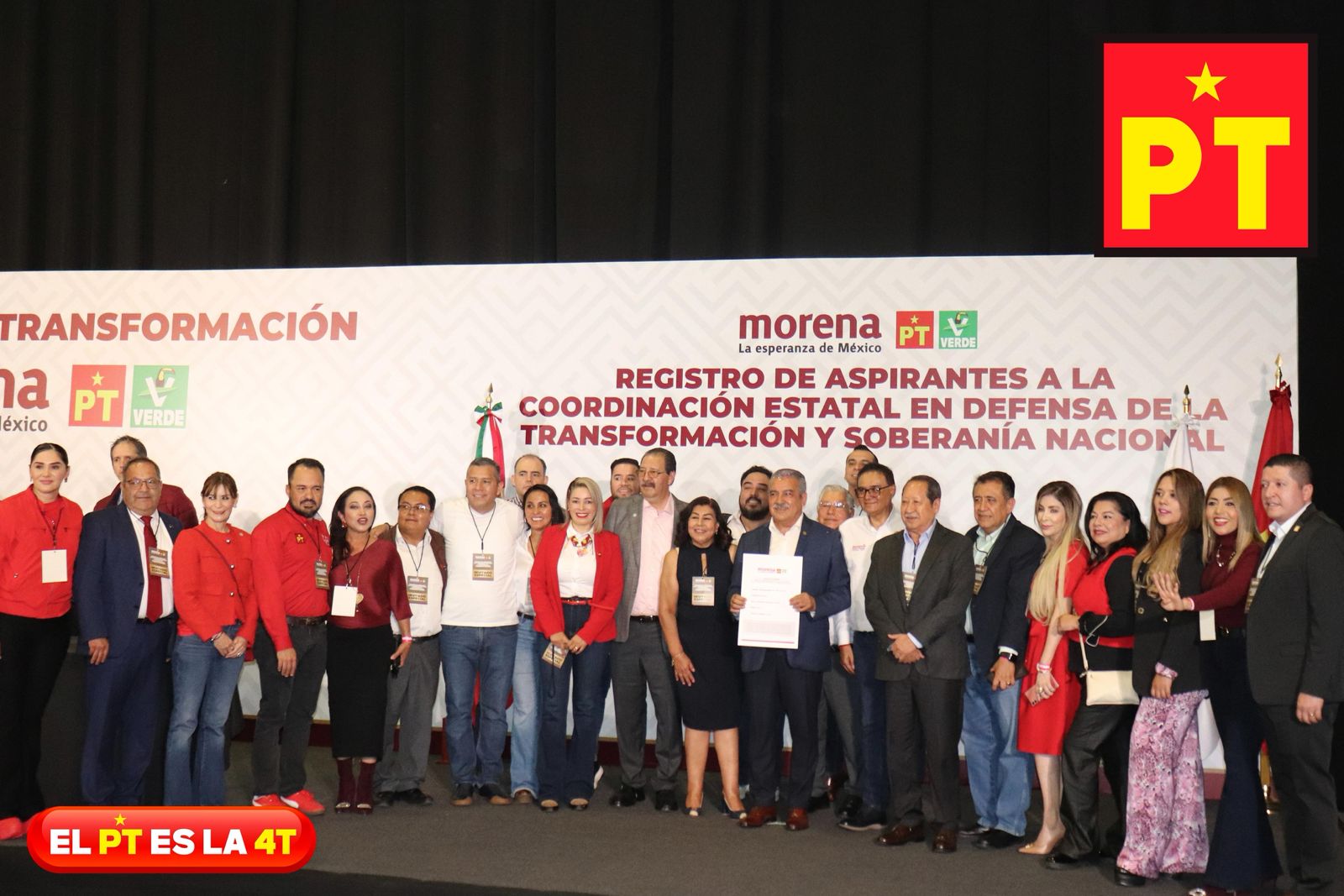 Raúl Morón Orozco se registra como aspirante a la Coordinación Estatal de Afiliación del PT en Michoacán
