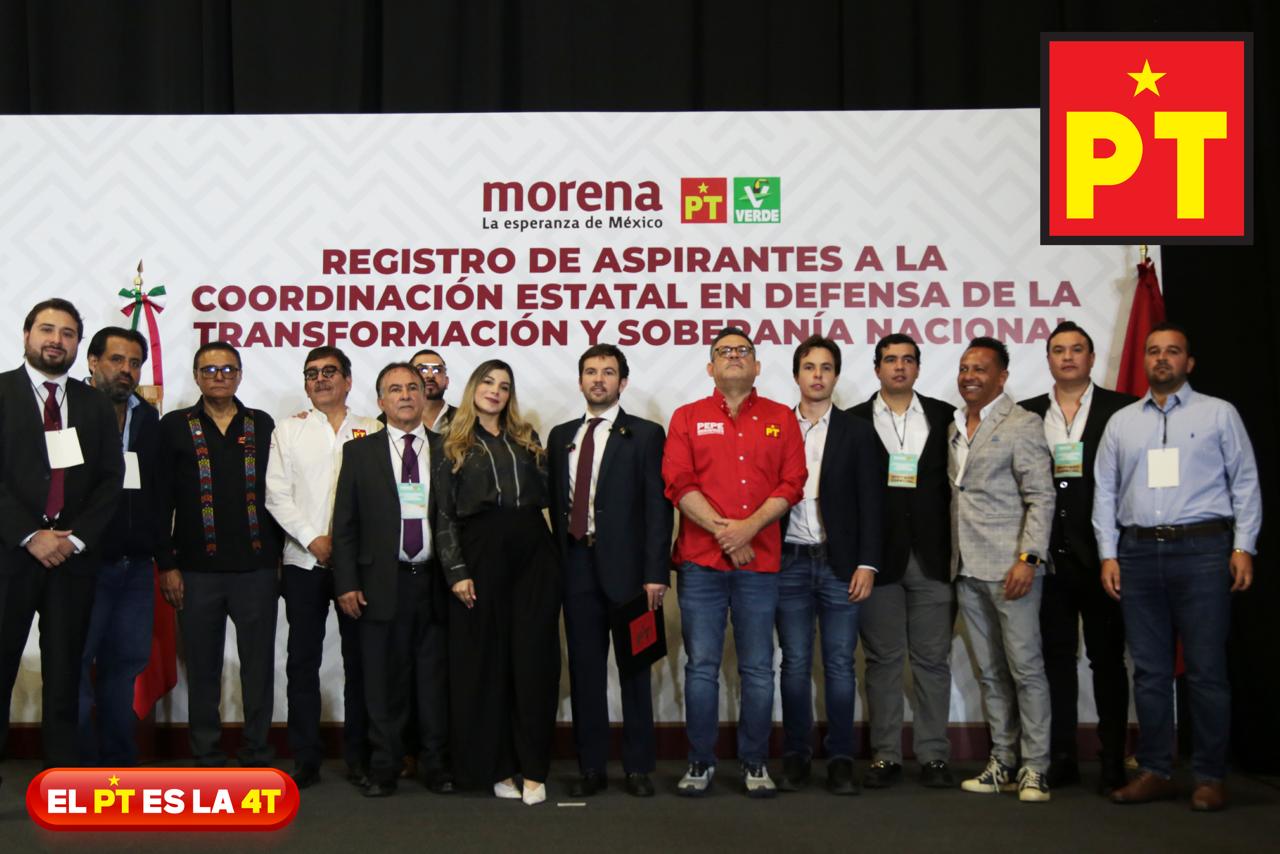 Gerardo Sánchez Sumaya se registra como aspirante a la Coordinación Estatal de Afiliación del PT en San Luis Potosí