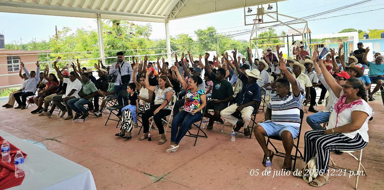 Toma de Protesta del Comité de Defensa de la Cuarta Transformación en el Municipio de #Juchitlán