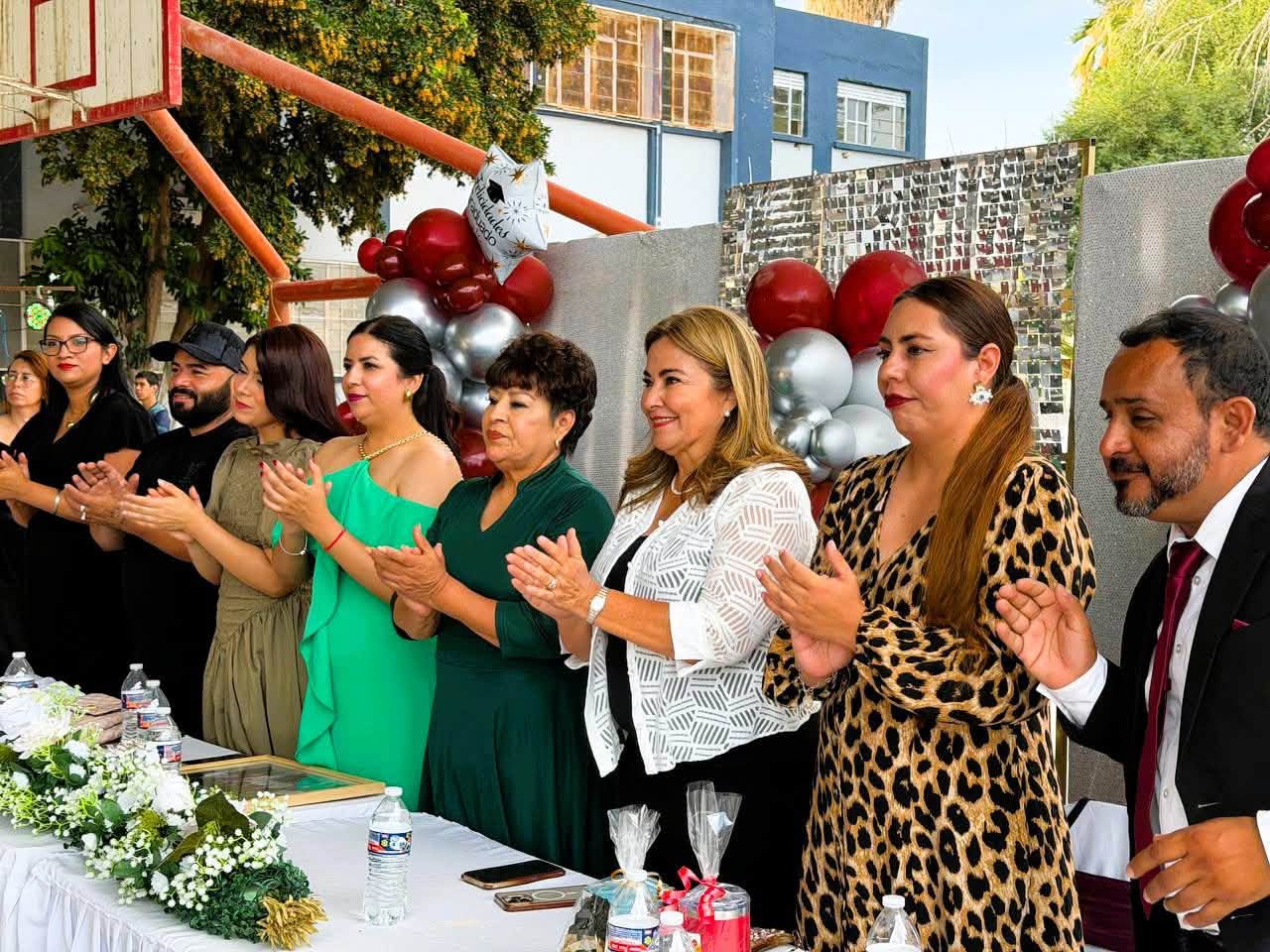 Lucía Zorrilla durante la ceremonia de graduación de la Generación 2026 de la Escuela Primaria Lic. Raúl López Sánchez.