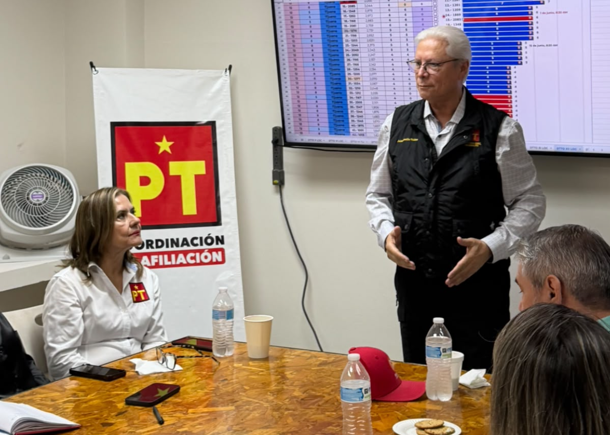 Jaime Bonilla supervisa trabajo del PT en Mexicali