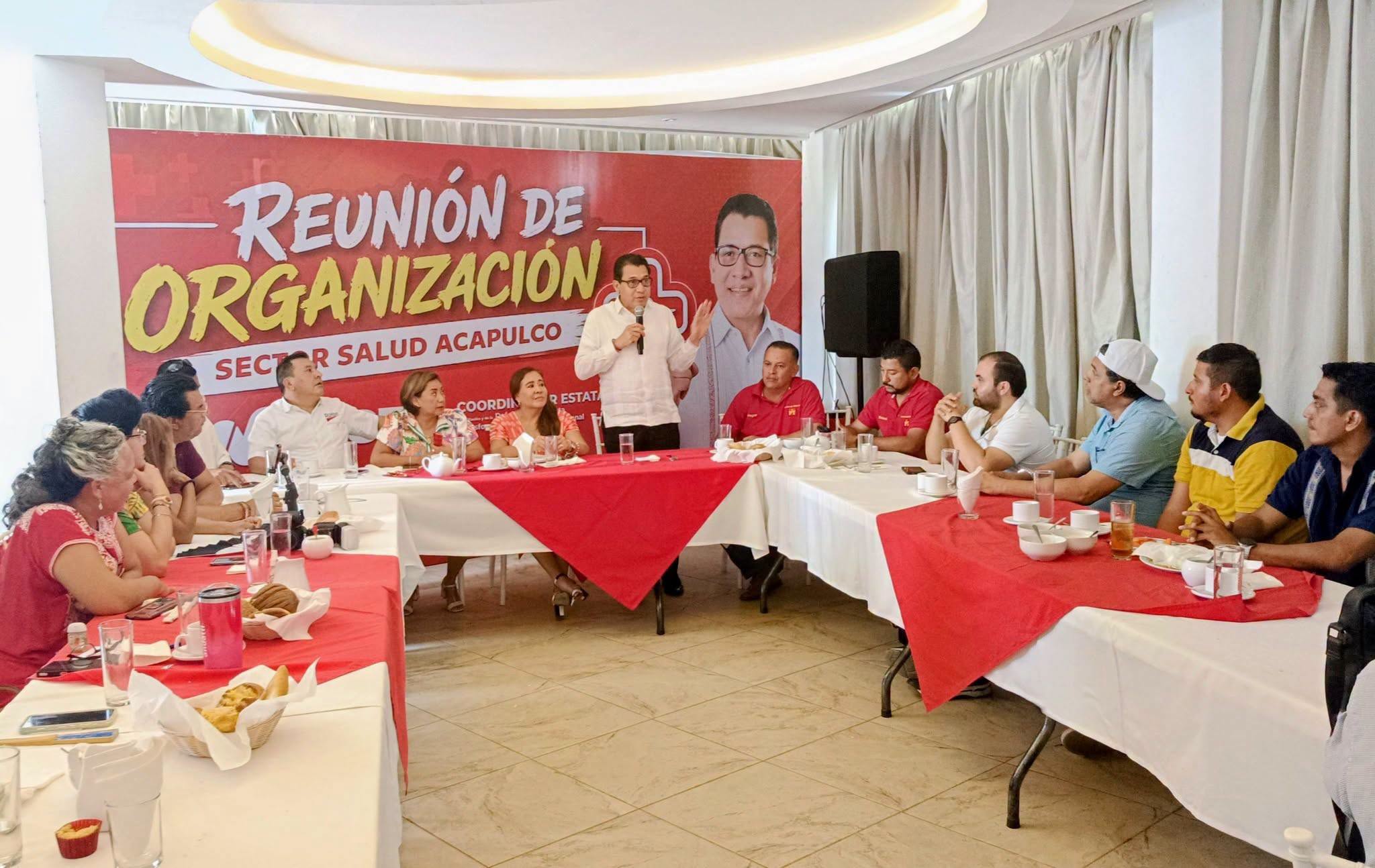 Dirigencia del PT en Guerrero fortalece su estructura  2026 con líderes del sector salud en Acapulco.